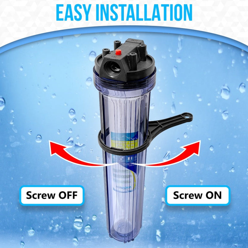 Ronaqua 20x2.5 Whole House Water Filter Cartridges (Set Of 2) – Granular Activated Carbon