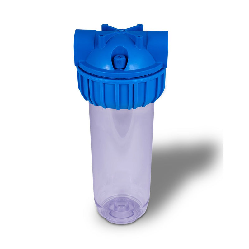 10 In. x 2.5 In. Transparent Whole House Water Filter Housing, View 2