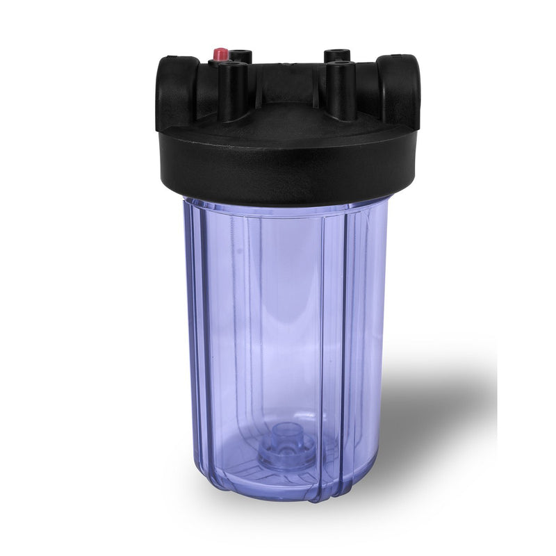 10 Inch Whole House Water Filter Housing Filtration System 10 x 2.5 GAC Carbon 10 Inch Whole House Water Filter Housing Filtration System 10 x 2.5 GAC Carbon