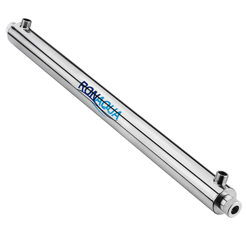 12 GPM 55-Watt Whole House Ultraviolet Water Sterilizer with 2 BONUS Replacement Bulbs