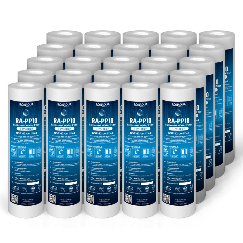 10 Inch 1 Micron Sediment Water Filter Cartridge with Four Layers of Filtration