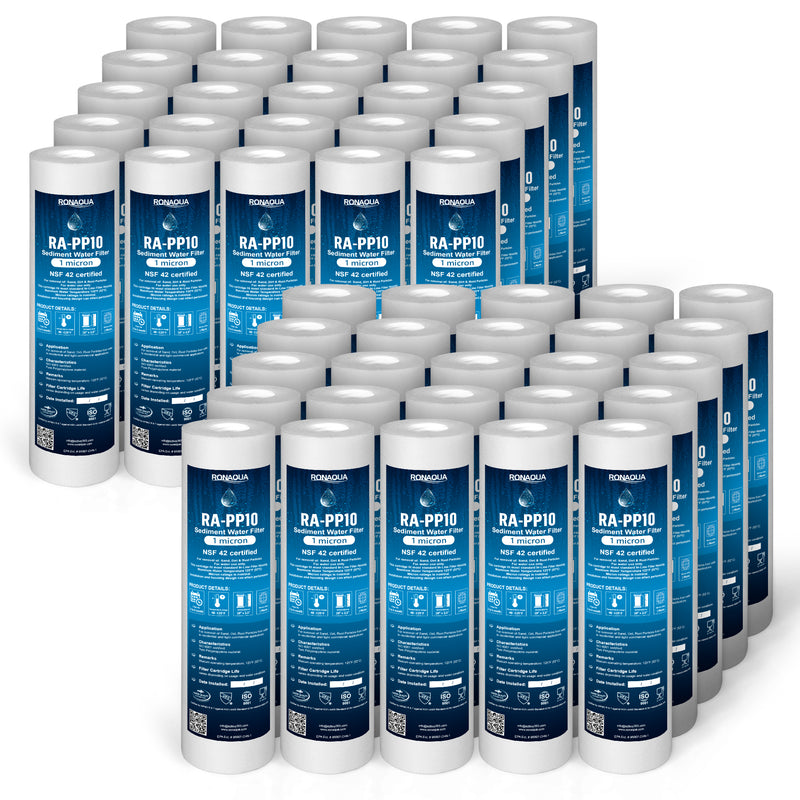 10 Inch 1 Micron Sediment Water Filter Cartridge with Four Layers of Filtration