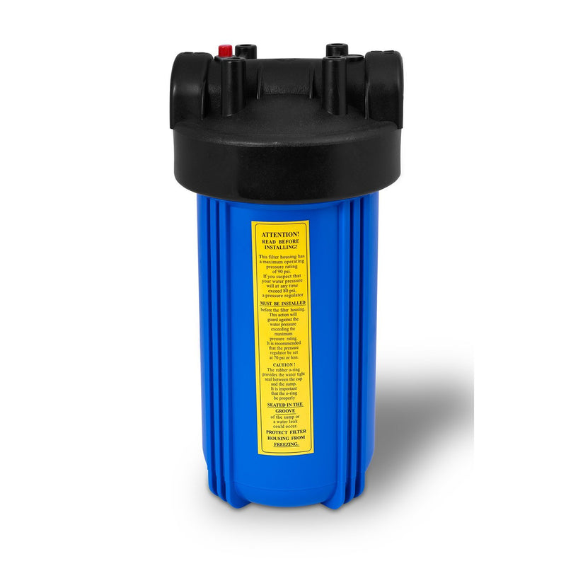 10 Inch Big Blue Granular Activated Carbon Whole House Water Filter Housing