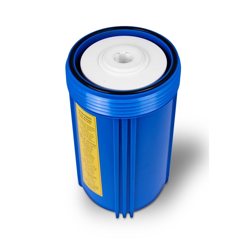 10 Inch Big Blue Granular Activated Carbon Whole House Water Filter Housing, View 3