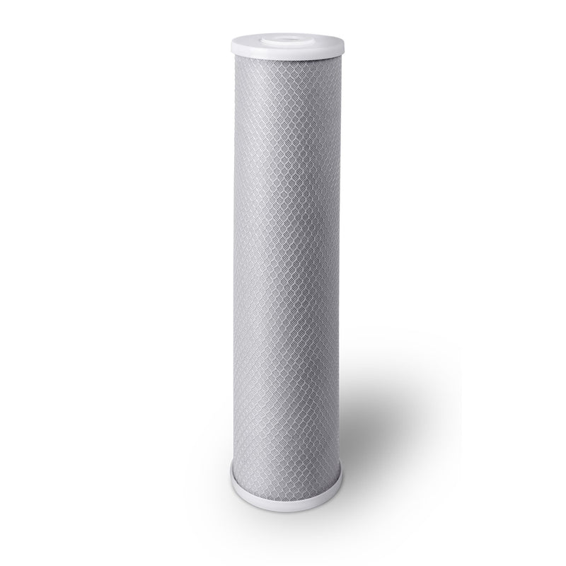 20 Inch Transparent 5 Micron Activated Carbon Block Whole House Water Filter Cartridge