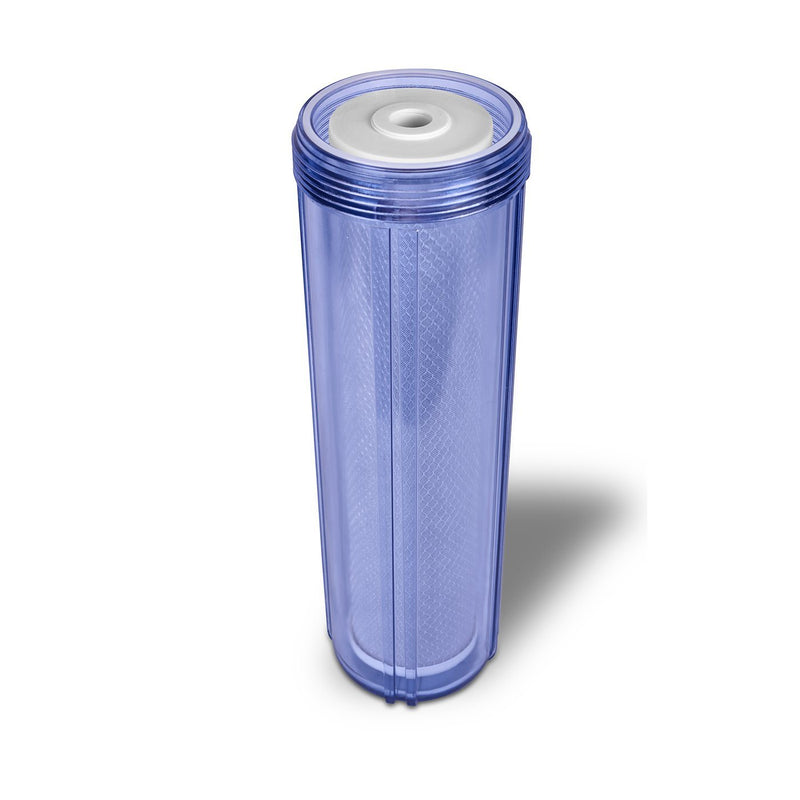 20 Inch Transparent 5 Micron Activated Carbon Block Whole House Water Filter Housing, View 3