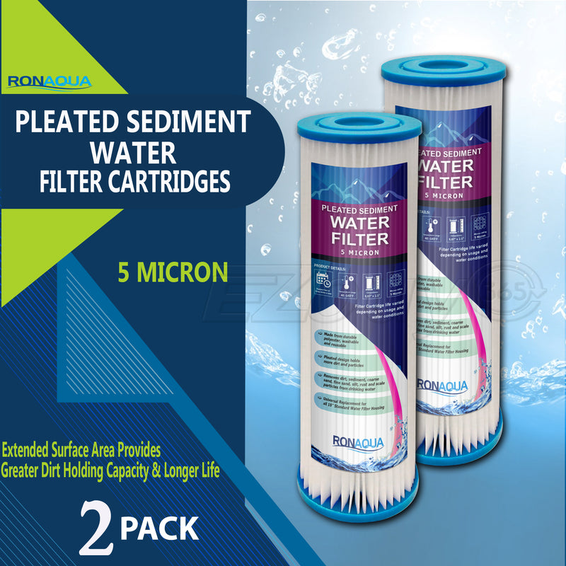 pleated sediment filter cartridge 