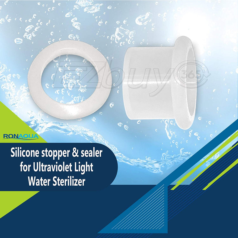 Silicone stopper and sealer for Ultraviolet Light Water Purifier Whole House Sterilizer