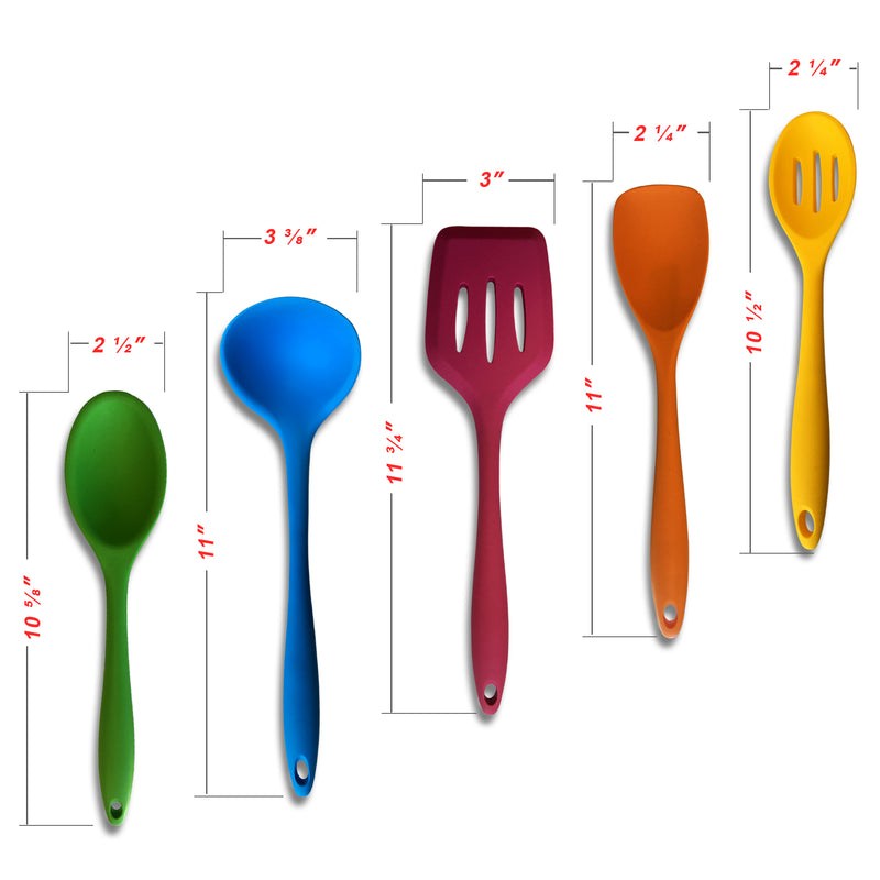 Silicone Cooking Utensil Set