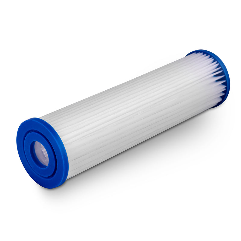 pleated sediment water filter