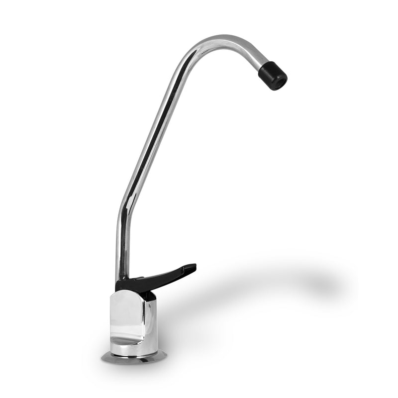 2 Stage Under Sink Drinking Water Filtration System Lead-Free Chrome Faucet Removes Chlorine & Yearly Supply (2 Extra) CTO & (3 Extra) PP Sediment Cartridges 5 Mic, Meets NSF Standards & Regulations