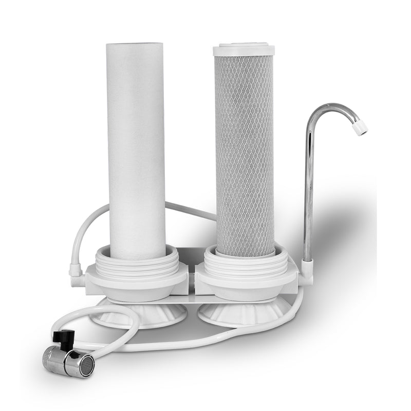 Water Filter System | Two Stage Counter top Filter System | RONAQUA